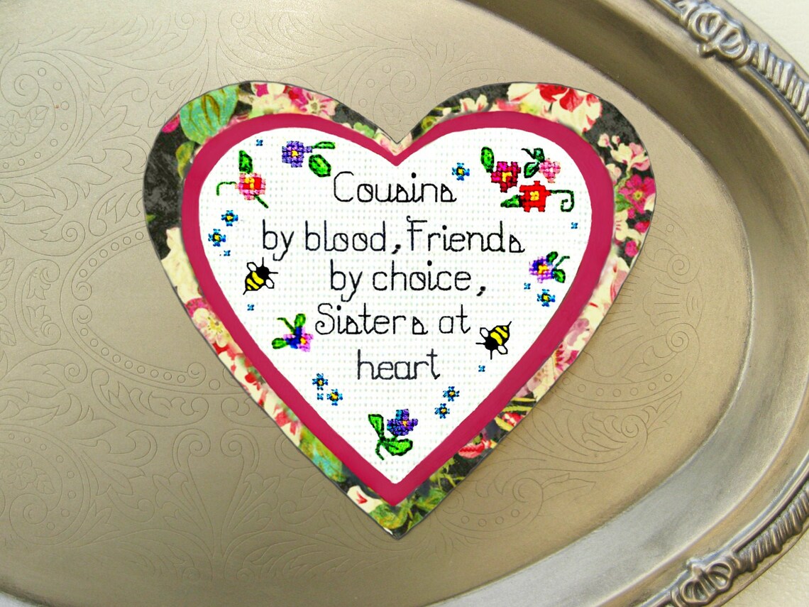 Cousin Gifts for Women Heart Magnet Cousin Birthday Cousin - Etsy