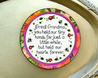 Welcome to BUBBY'S PLACE 5x8 Sign Grandma Grandmother Best #1 Grandparent Great 