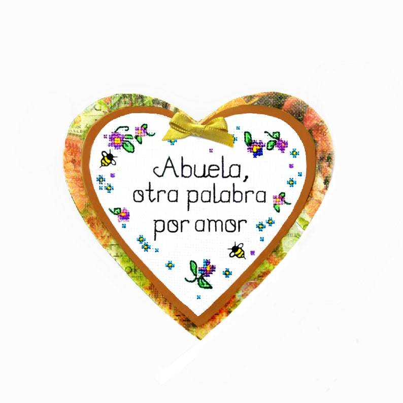 Abuela gift Quote magnet Inspirational quotes in Spanish | Etsy