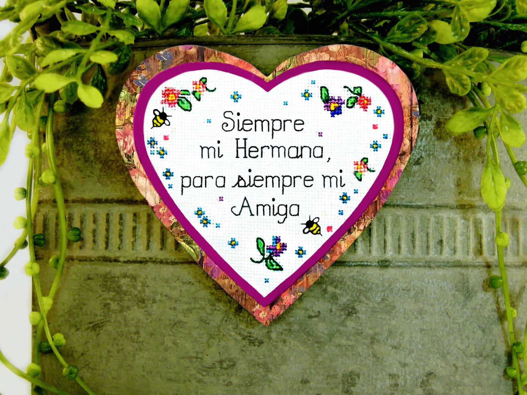 Hermana Gift Spanish Sister Gift Always My Sister Forever My Etsy Hermana Gift Spanish Sister Gift Always My Sister Forever My Etsy