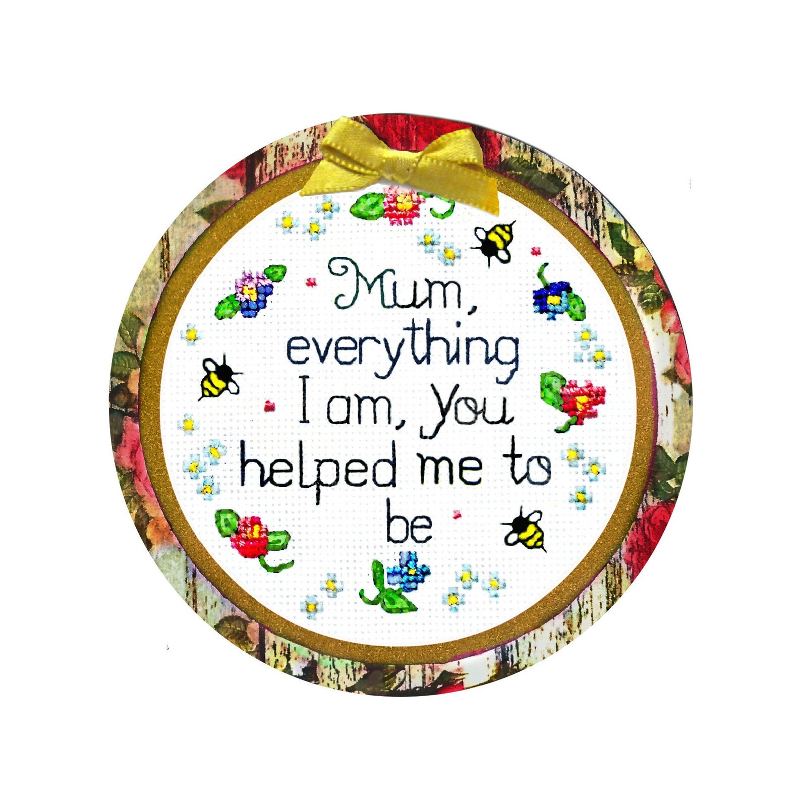 Unique gift for Mum Decorative Mum quote Thank you Etsy