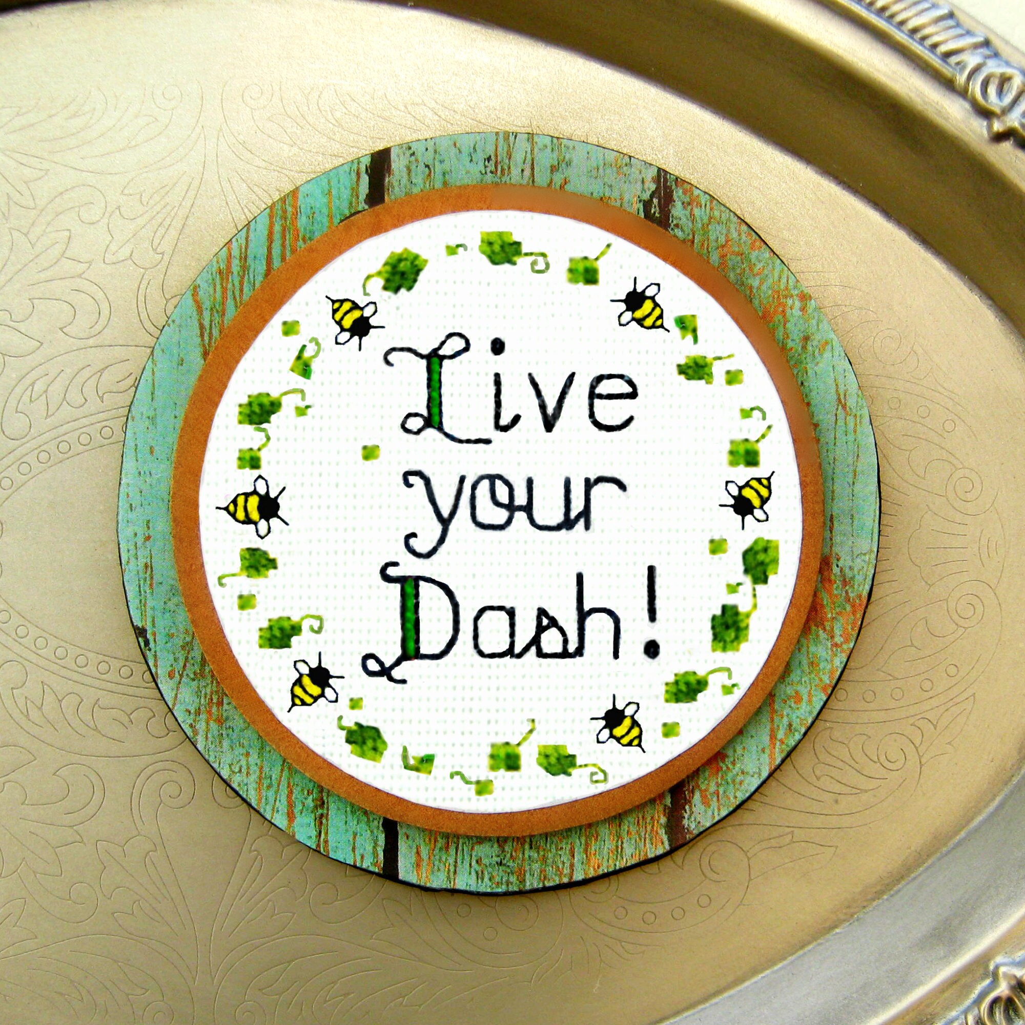 Live Your Dash, Aesthetic Magnets, Mindfulness Gift, Positive ...