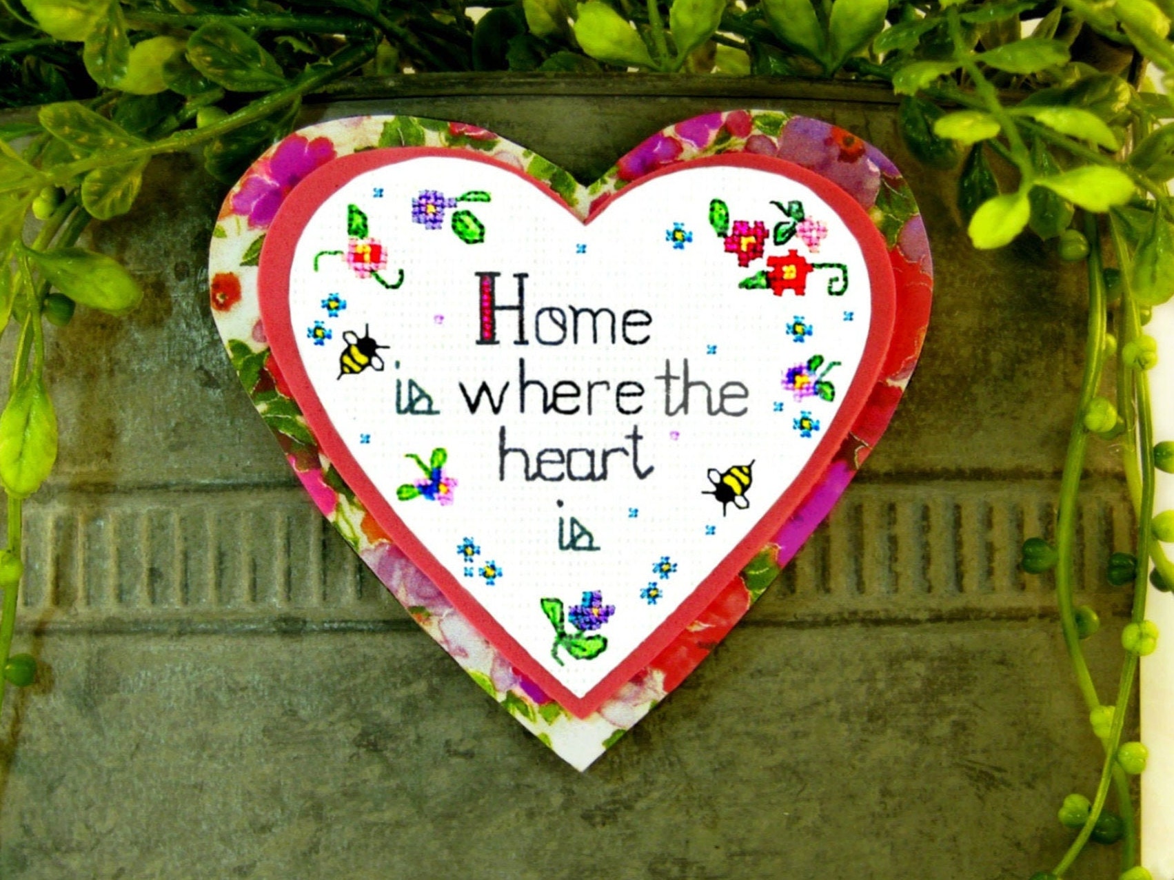 Home is where the heart is Gift Real estate closing Etsy