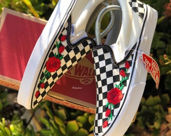 Supreme Louis Vuitton Vans Slip Ons