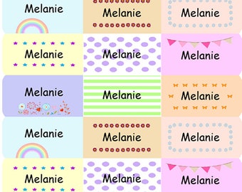 school name labels etsy