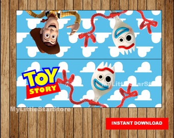 Toy Story 4 Bag toppers, Printable Toy Story Toppers, Toy Story Bags toppers Instant download