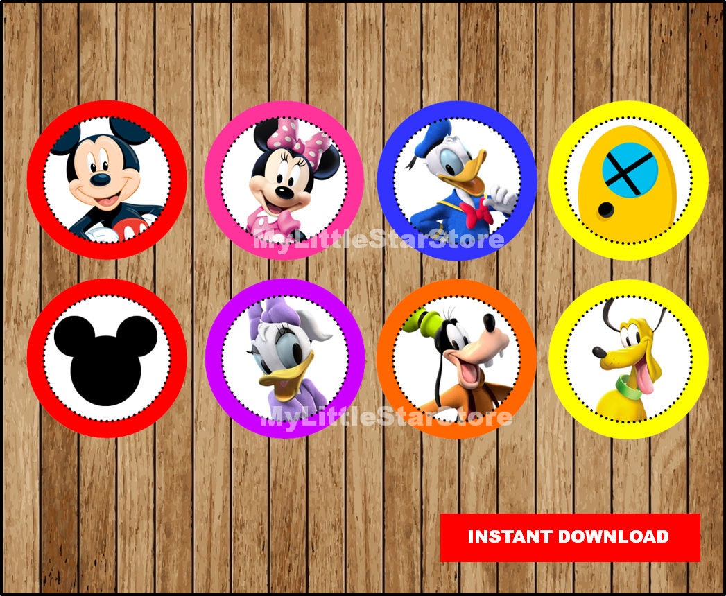 Mickey Mouse Clubhouse Cupcake Wrappers