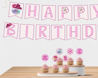 Let's Go Girlsバナーセット、ピンクカウガール独身パーティー、ラストディスコパーティー、ピンクロデオバースデー、ガールウエスタンパーティー、 パーティーデコレーション - Etsy 日本 ディスコカウガール誕生日パーティーデコレーション、ウエスタンカウガールパーティーデコレーション、ホットピンクハッピーバースデーバナー