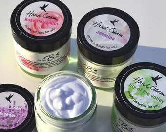 Natural Hand Cream made with Avocado oil and Shea Butter (V)