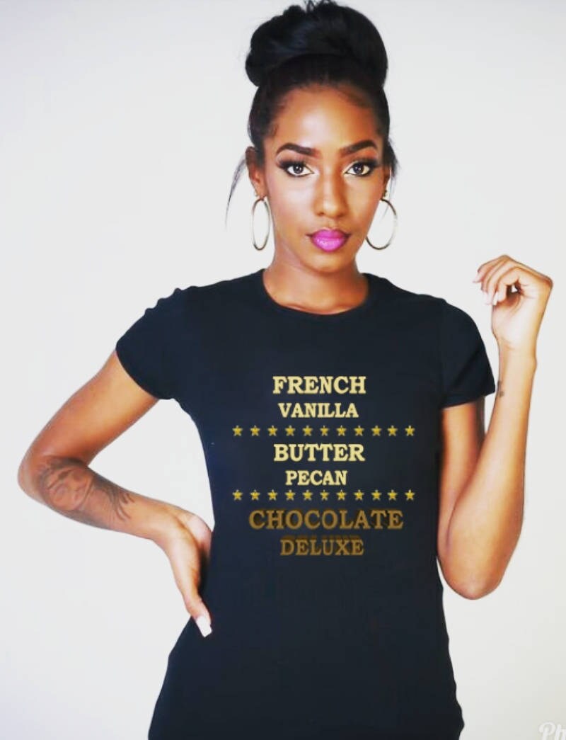 chocolate deluxe t shirt