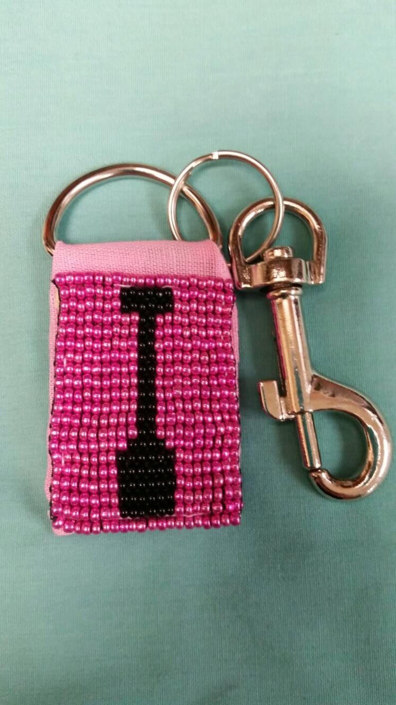 Beaded Dragon Boat Racing or Canoe Paddle Keychain Charm Etsy