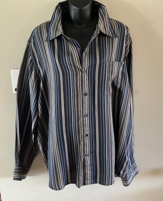 Artist’s Smock 100% Silk Unisex Blouse or Shirt - image 1