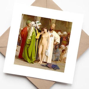 Arte Erótica 'O Mercado de Escravos' de Jean-Leon Gerome