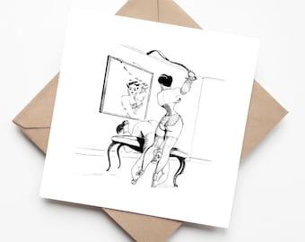 Karta okolicznościowa „Taking The Belt Art”