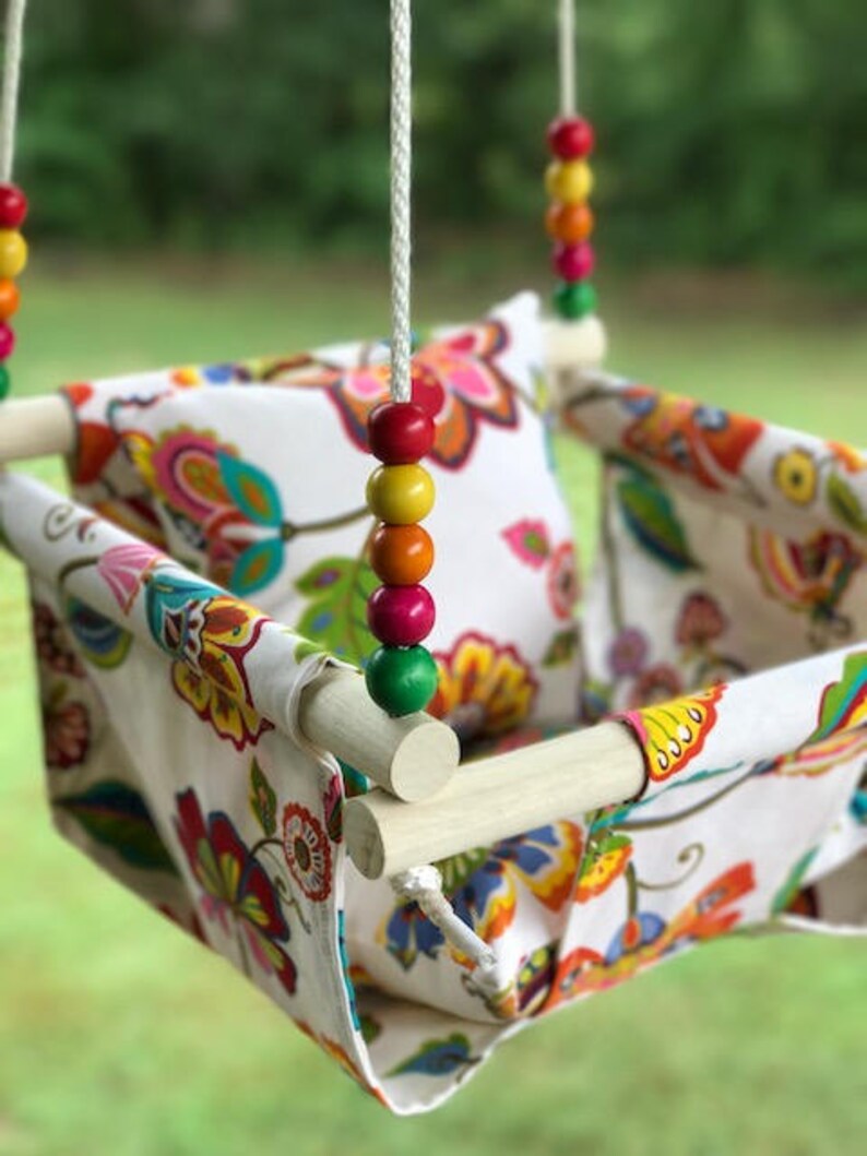 Baby Swing Cloth Swing Indoor Outdoor Swing Nursery Swing Etsy