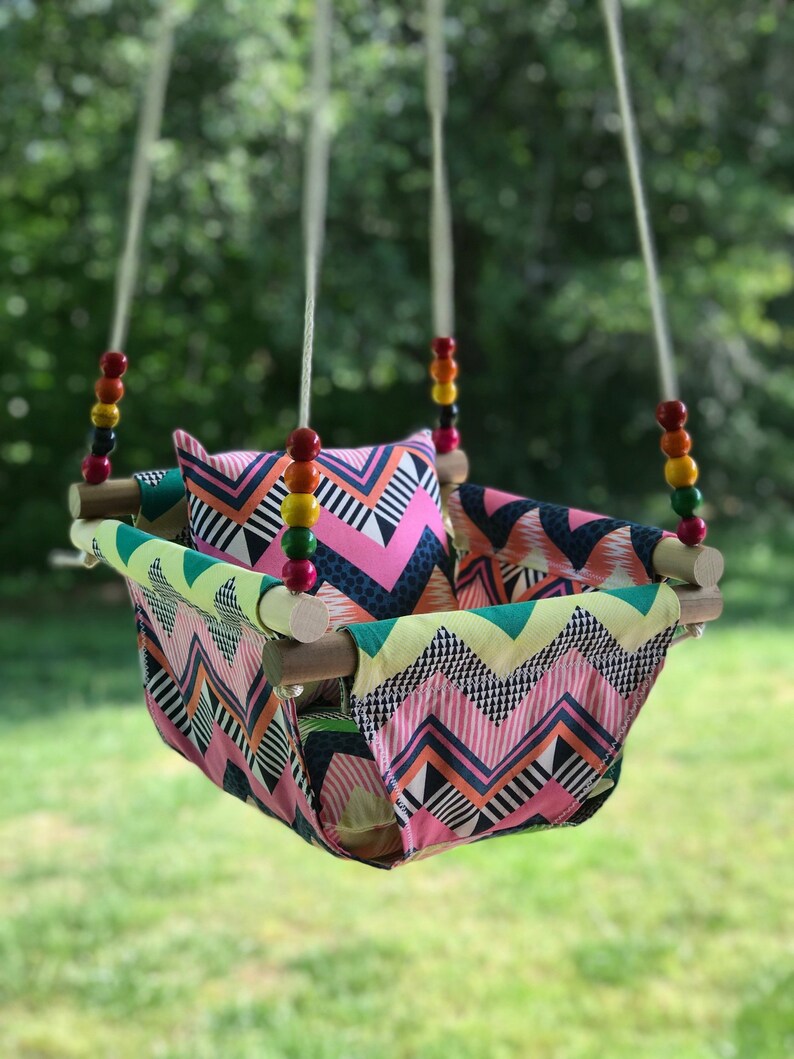 Baby Swing Cloth Swing Indoor Outdoor Swing Nursery Swing Etsy
