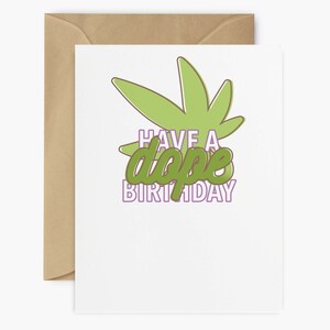 420 Geburtstagskarte für Kiffer - Lustige Marihuana Karte | Einzigartiges Weed Geschenk für Sie | Perfektes Kiffer Geburtstagsgeschenk für Freunde oder Freund