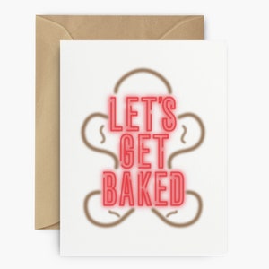 Weed Weihnachtskarte - Hilarious 420 Weihnachtsgeschenk | Kiffer Weihnachtskarte für Freunde | Spaß Marihuana-Themed Geschenk für Sie oder Ihn