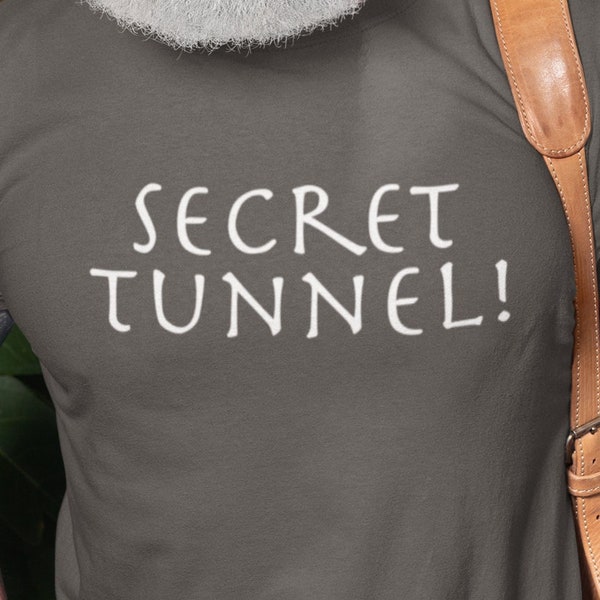 Secret Tunnel T-Shirt | Avatar the Last Airbender Shirt | Water Tribe | Fire Nation | Gift for Anime Fan | Geeky Clothes | Nerd Chic