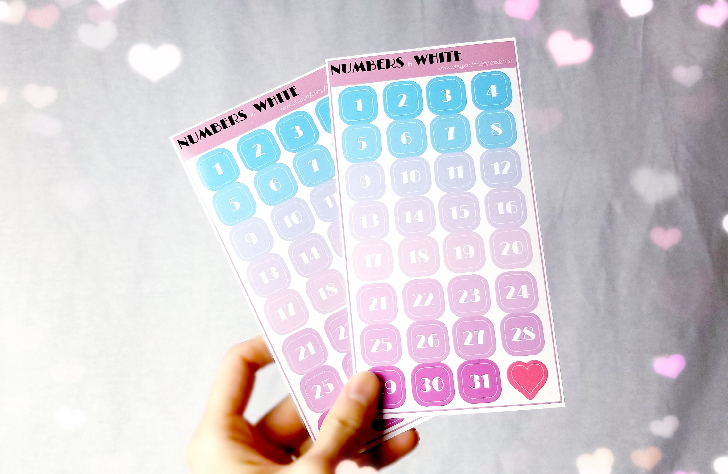 2 Sheets of Date Stickers 1 Sheet of Bonus Stickers 96 | Etsy