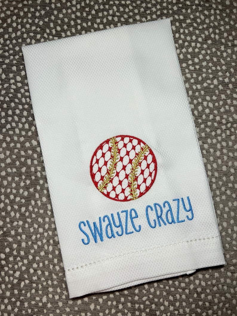 ohhappydayshoppe Swayze Crazy Huck Towel