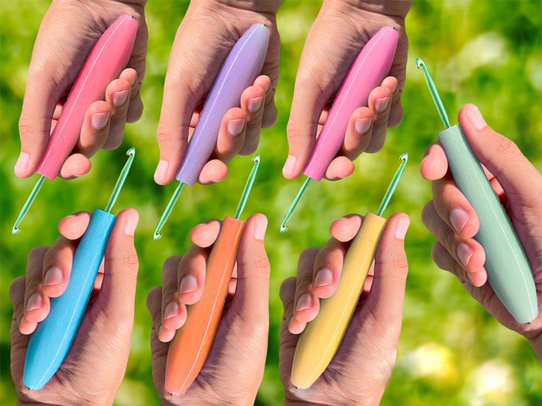 Ergonomic Crochet Hook Sleeve Etsy