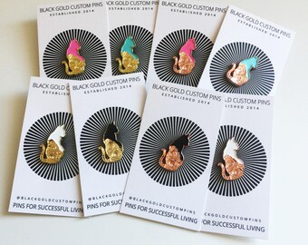 Cat 's Ass Enamel Pins - Soft Enamel Pin