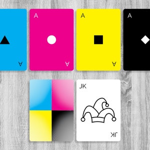 CMYK Playing Cards