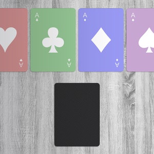 Cartas de Baralho Gradiente