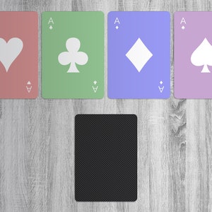 Gradient Playing Cards