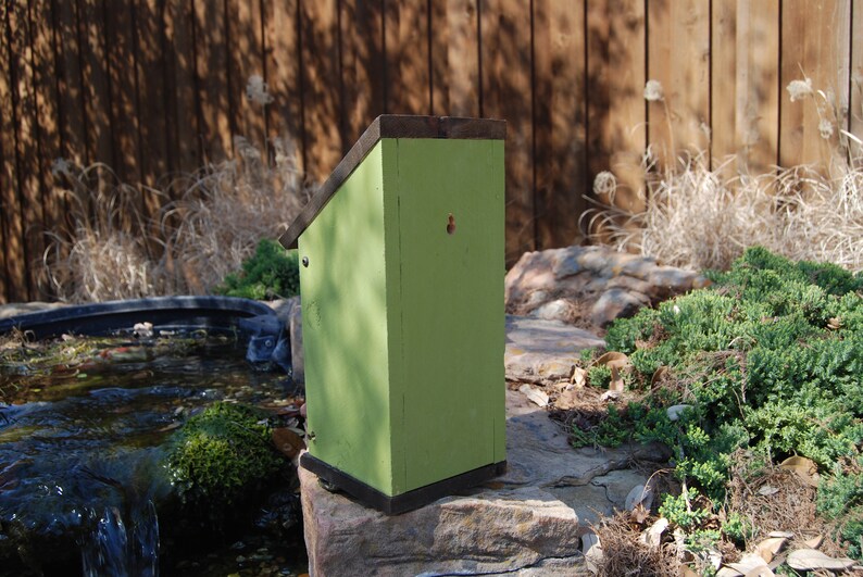 Casa rústica bluebird madera de cedro decoración del patio | Etsy