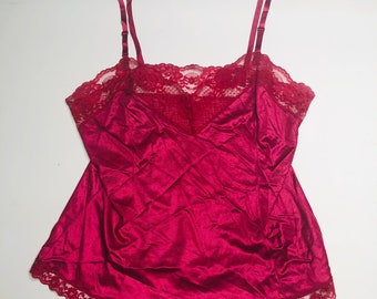 Burgundy Lace With Black Exposed Breast Top - Etsy