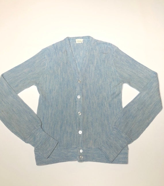 Blue Cardigan / Sweater - Etsy