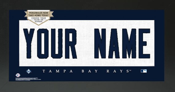 tampa bay rays custom jersey