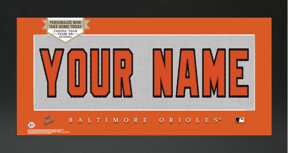 custom orioles jersey