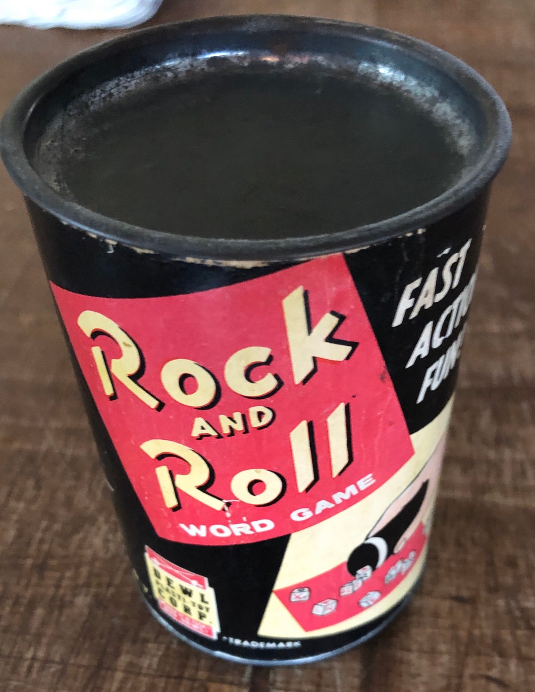 Vintage 1950s Rock and Roll Dice Game Yahtzee Etsy