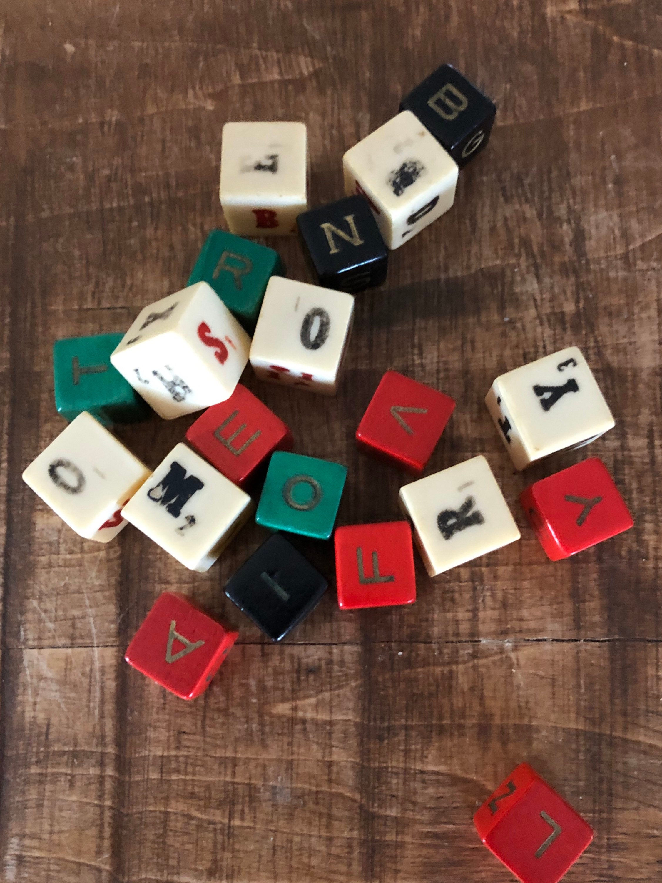 Vintage 1950s Rock and Roll dice game Yahtzee Etsy.de