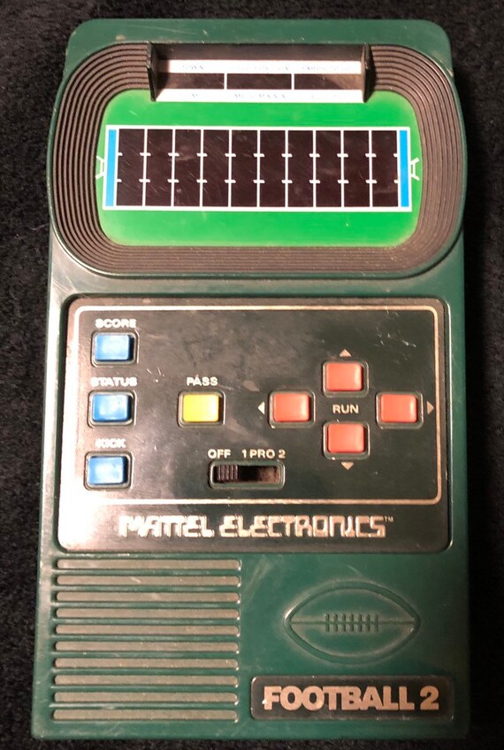 mattel electronics football 2