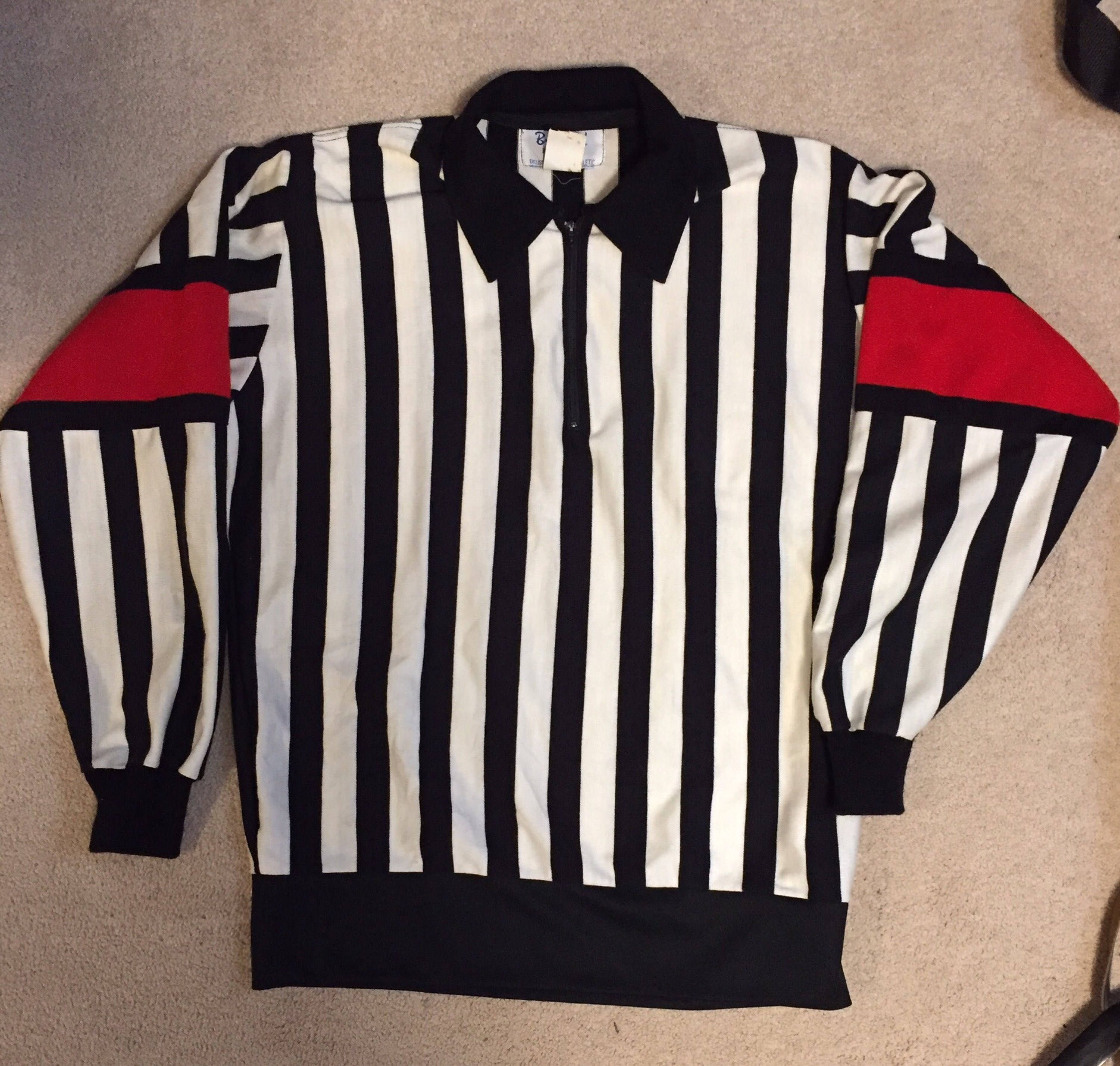 nhl referee jersey