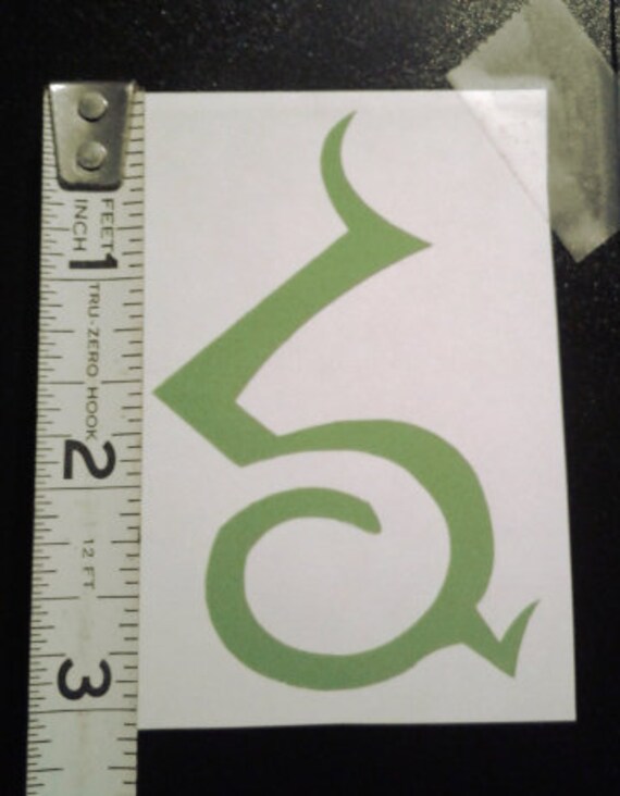 Illidan Tattoo Permanent Car Decal Etsy