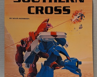 Vintage Robotech Southern Cross Roleplaying Game Rulebook by Palladium 1987 very good condition