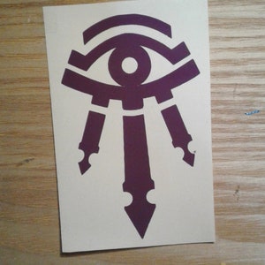 Kirin Tor of Dalaran Symbol (Arcane Purple shown) - Permanent Car Decal