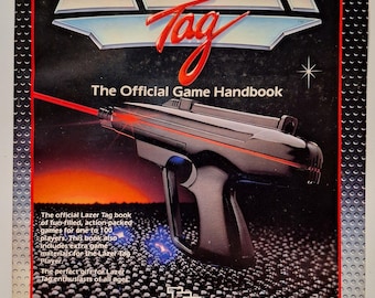 Lazer Tag The Official Game Handbook TSR Inc. 1987 very good condition lasertag RPG