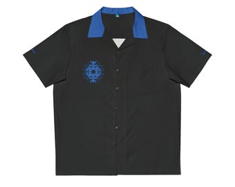 Class Icon SHAMAN Unisex Hawaiian Button-Down Shirt Gaming Convention Gift (AOP)