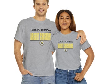 Lordaeron State Argent Crusaders T-shirt unisexe en coton épais