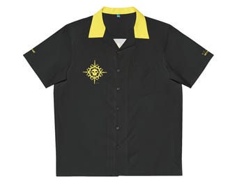 Class Icon ROGUE Unisex Hawaiian Button-Down Shirt Gaming Convention Gift (AOP)