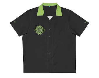 Class Icon HUNTER Unisex Hawaiian Button-Down Shirt Gaming Convention Gift (AOP)
