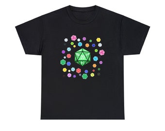 Dice Paradise d20 T-shirt
