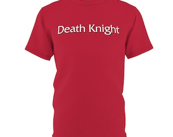 Death Knight Class Color Unisex Cut & Sew Tee (AOP)