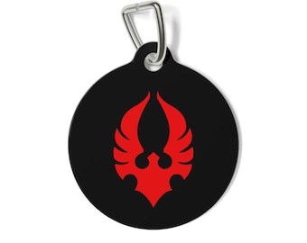 Blood Knight Pet Tag CUSTOMIZE IT